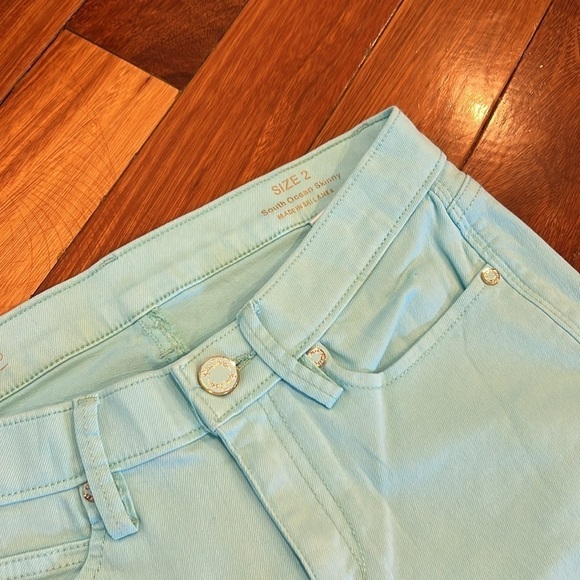 🌸 Lilly Pulitzer South Ocean Skinny Jeans Size 2 - Picture 3 of 8